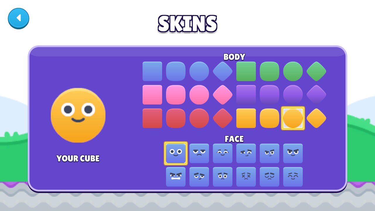 Skin picker with bodies and faces